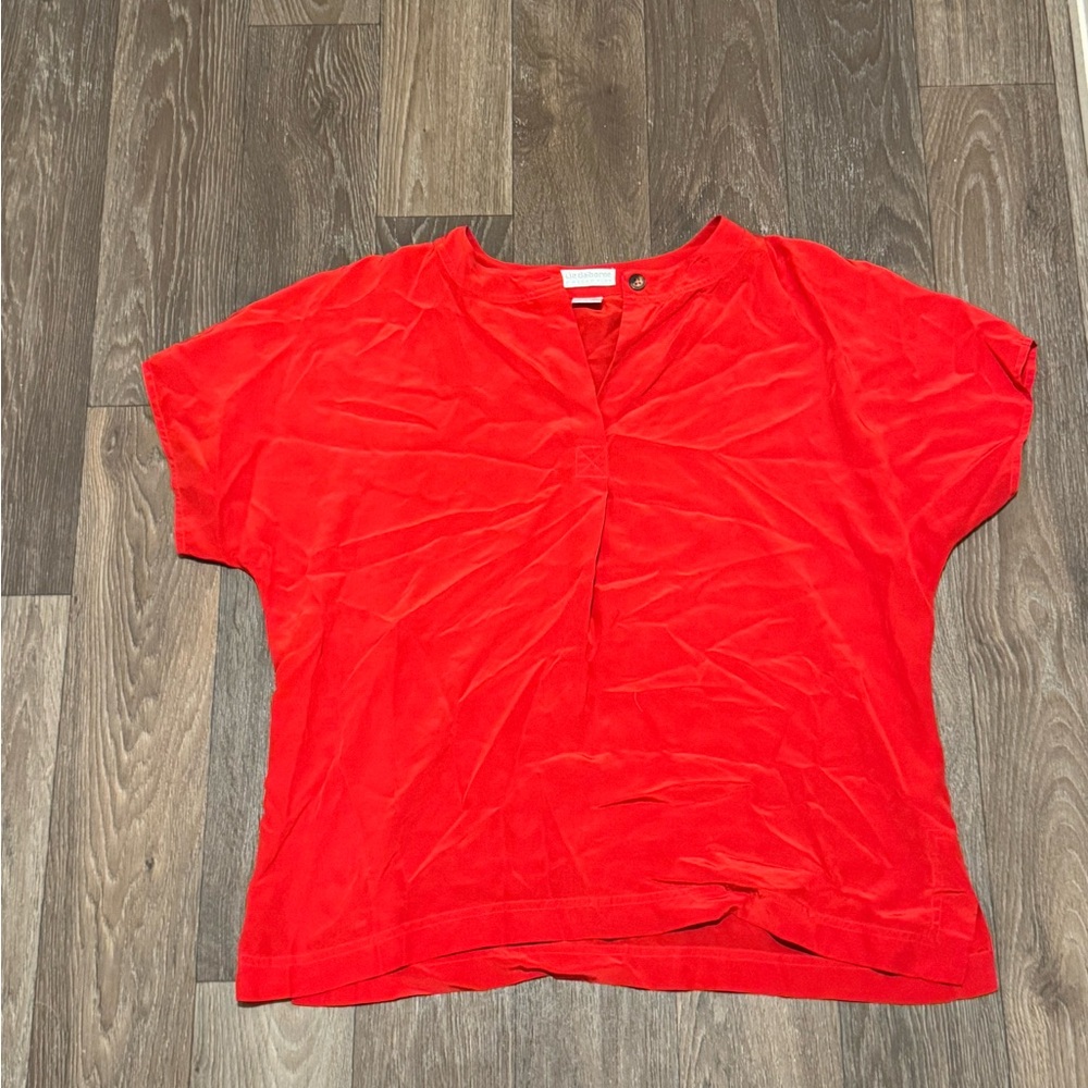 Liz Claiborne Collection Red Women’s Top Size 12